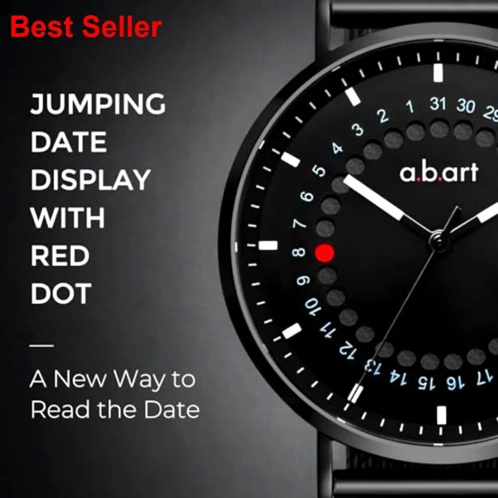 Swiss Parts Quartz Watch with Sapphire Crystal and Milanese Mesh Band
